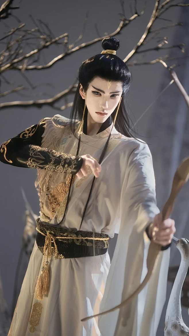 见到鹿童大人要说。#鹿童 #哪吒之魔童闹海 #cos@喜欢修勾，采集@屿堍-花瓣网