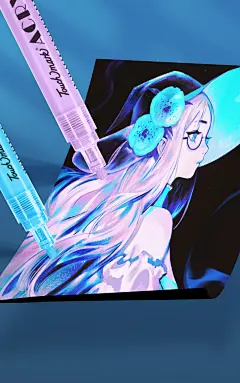 单支丙烯马克笔拍立得丙烯笔dIY防水速干白色12色丙烯笔不掉色黑色涂鸦笔金色油漆笔学生专用24色丙稀马克笔-tmall.com天猫