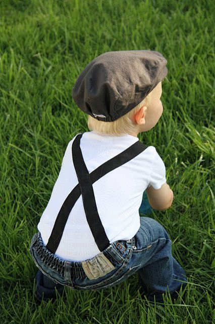   Boy's Suspender On...