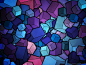 Blue Cubes for 1024x768