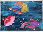 我刷刷刷 我盖盖盖……
这周教案《泰国斗鱼》#儿童画素材##儿童创意美术#