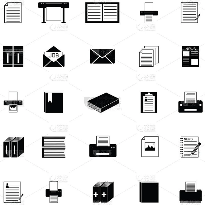 paper icon set图片_其他图片图片素材-花瓣网