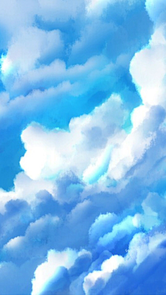 未丸待续采集到插画天空