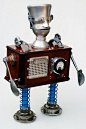 silvertone radio robot by Lockwasher, via Flickr