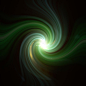 twirl green flare