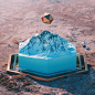 filip hodas' otherworldly landscapes suggest surreal interventions by alien forces