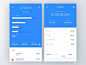 Dribbble - Expense tracking overview by Miklos Barton: 