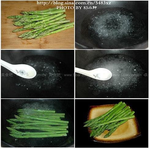 如何做杂拌芦笋的做法（凉菜菜谱）