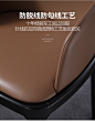 歌思宝北欧实木餐椅现代简约凳子靠背软包椅创意样板房设计师椅子-tmall.com天猫