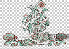 羊年纹样图片素材