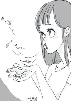 最近的新的漫画画得超慢，发些旧图先刷一下存在感。这个其实是大概一年多以前打卡活动的一个系列。是一个女生到奇怪的世界旅行的故事。刚好9图！完美！我现在也依然挺喜欢这些小图的。到打卡结束，我就没有画下去了。或许什么时候会继续画一下？ ​​​​