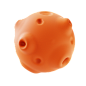 水星 3D 图标