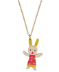 FOREVER21 美国 Wooden Rabbit Necklace 木质兔子项链