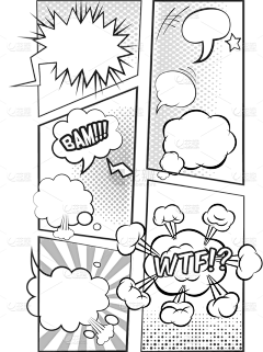 姬铃神帝采集到四格漫画