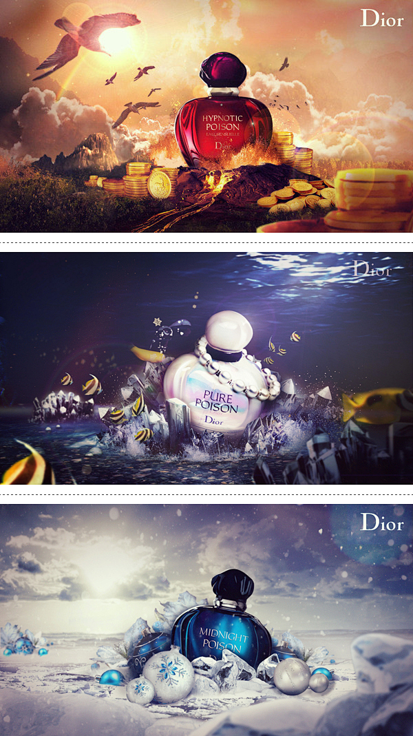 Dior artwork on Beha...