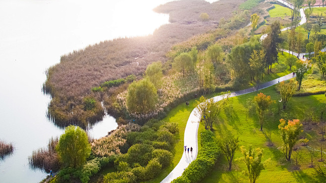 四川南部水城禹迹岛公园，南充 / 毕路德...