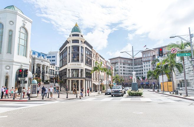Rodeo drive street b...