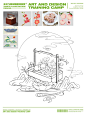 当中国传统食品遇到插画，亮了！-桃花酥_1_源小源_来自小红书网页版