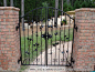 Custom Rod Iron Gates Custom Wrought Iron Gates