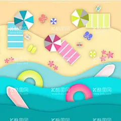 沙滩俯瞰图   - 源文件下载【酷图网】海滩顶视图,沙滩俯瞰图,风景,旅行旅游,度假,海边,夏日风景,海报背景,风景背景,沙滩海报背景