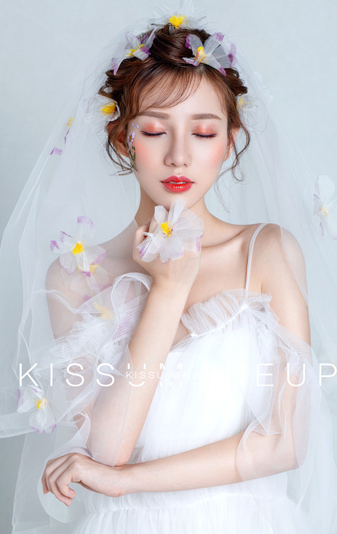 短发新娘--KISSU_化妆造型_作品_...