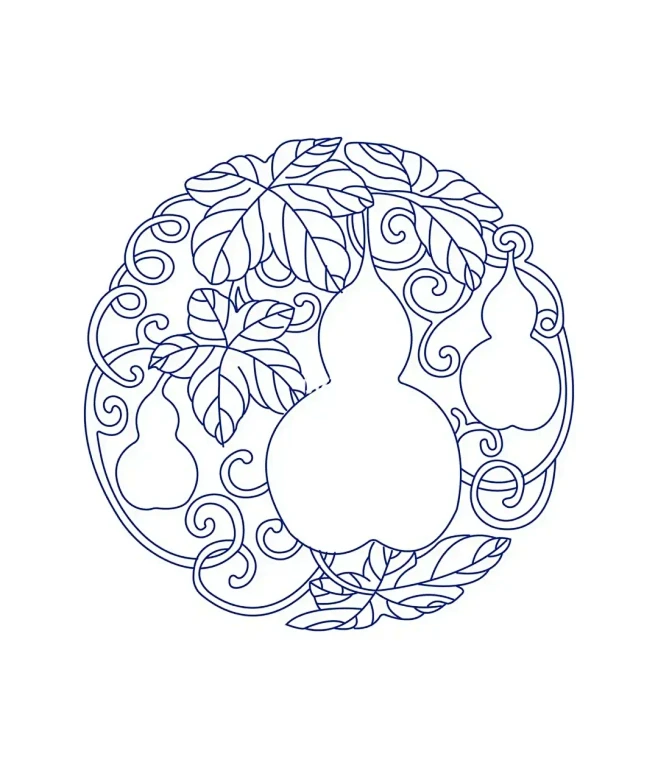 中国传统纹样——葫芦纹