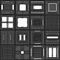 Neon Shadow Tile Concepts, Luke Viljoen : Tile  ideas for neon shadow