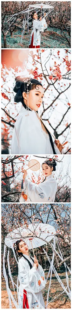 #古风##汉服写真# 

    花神录·梅
     
卷➕关注，4.10统一送本组预设。开启了以花神为主题的汉服系列，南京赏梅的人真的太多啦，一边爬山，一边各种找角度试图减轻后期的负担也没办法，谁让，这良辰美景奈何天呢

#南京约拍##长沙约拍#...展开全文c