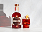 Elegeant packaging design fo Jonston Signature Cocktails
