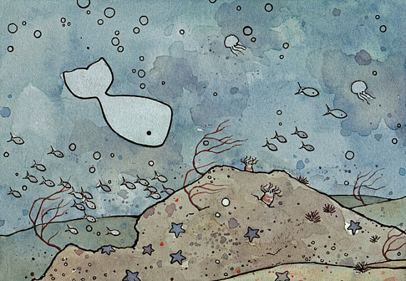 海洋（下）_插画_新浪轻博客