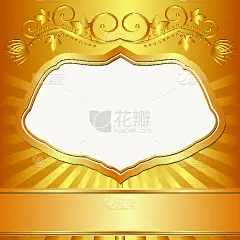 背景,华丽的,贺卡,黄金,波兰,对称,空白的,边框,图像,复古风格