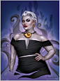 Ursula, Fernanda Suarez : Hey guys !, here is my Modern Ursula, I had so much fun with her, this was my ultimate favorite movie when I was a kid, watched it a million times and forced everyone around me to do as well lol. I hope you like it!. 
She is part