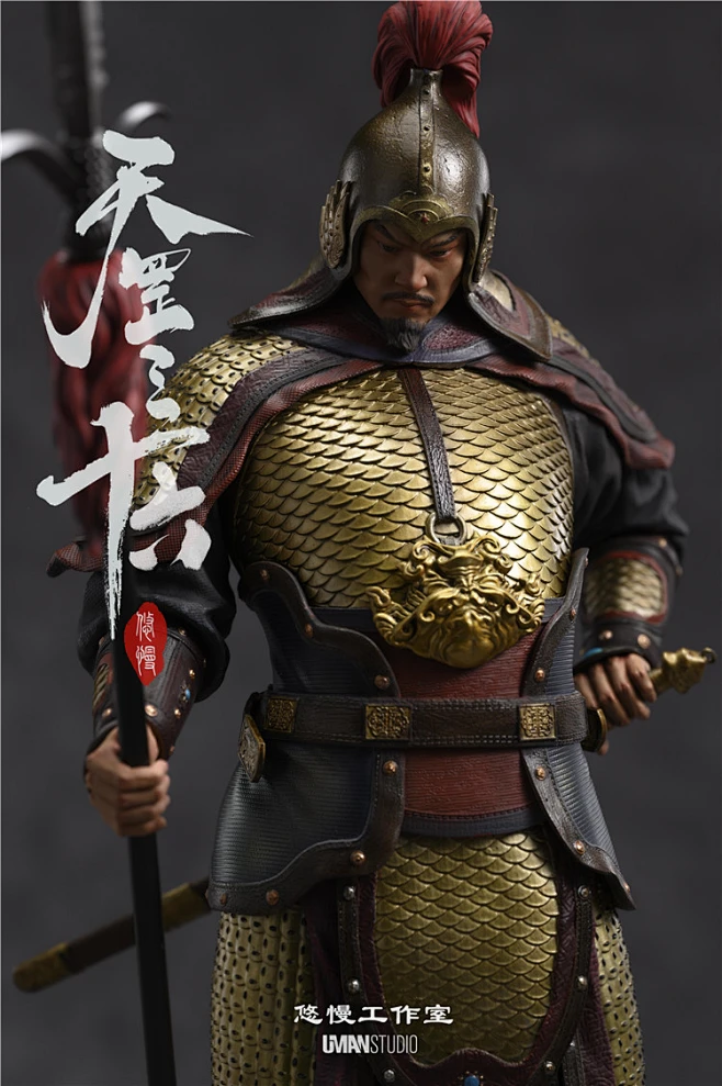 【双比例】二犯gk UMAN-水浒天罡三十六 金枪手徐宁 手办雕像-淘宝网-花瓣网