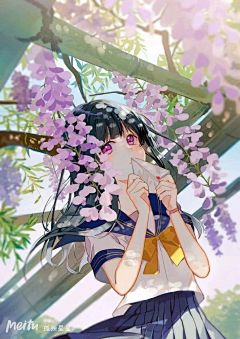 攸L然采集到二次元女