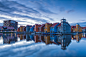Photograph Descending calmness - Reitdiephaven, Groningen, The Netherlands by Bas Meelker on 500px