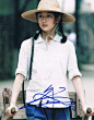 周冬雨签名剧照Zhou-Dongyu-1992-genuine-autograph
