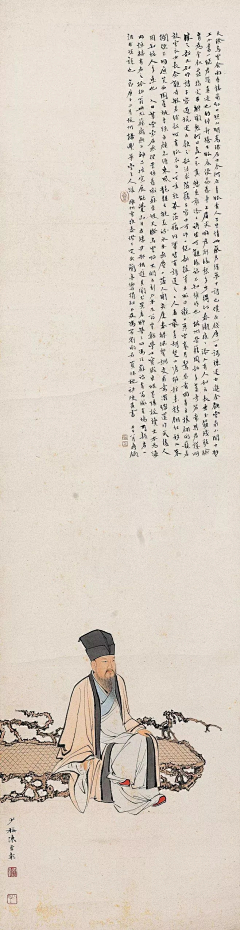 强风知劲草采集到国画