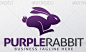 Logo Templates - Purple Rabbit Logo | GraphicRiver