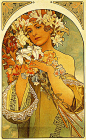 Flower - Alphonse Mucha