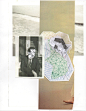 Pins and Needles, 2012 : These scanned collages exist in book form, they are separated into their pages for viewing purposes.