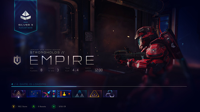 Halo 5 UI Concepts, ...