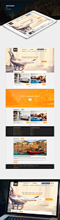 Real Estate Homepage II on Behance