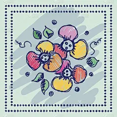 花的框架。手绘玫瑰和树叶矢量设计。手绘素描素描。装饰的名片。艺术绘画系列的卡片，空白和形式，模板。