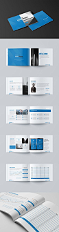 Mini Business Brochure 12 Pages A5 Template InDesign INDD
