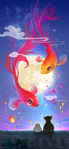 范范范呐采集到插画手绘