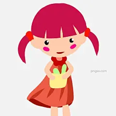 彩色穿裙子的小女生元素图片大小2000x2000px 图片尺寸257.36 KB 来自PNG搜索网 pngss.com 免费免扣png素材下载！扁平化#辫子#彩色#吃的#穿裙子#高光#卡通插画#卡通手绘#可爱#美食#食物#条纹#纹理#