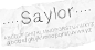 Saylor font by Fontm in 25 New Free Fonts and Typefaces for September 2013