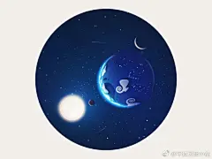 #灵感资料库# #设计秀# 扁平风风景插画 ​​​​
