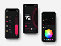 Smart Home App Controls Lighting And Thermostat by Shakuro