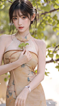 银杏旗袍女神